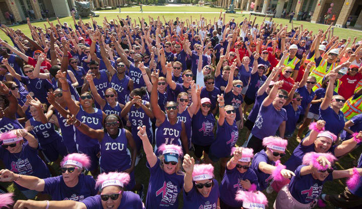 TCU frogs for a cure